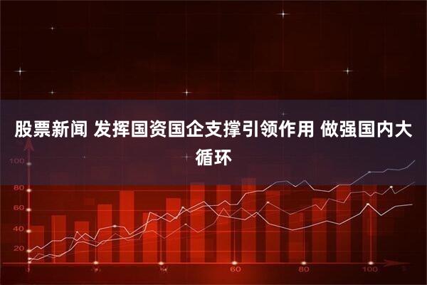 股票新闻 发挥国资国企支撑引领作用 做强国内大循环