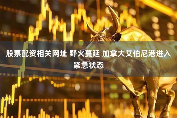 股票配资相关网址 野火蔓延 加拿大艾伯尼港进入紧急状态
